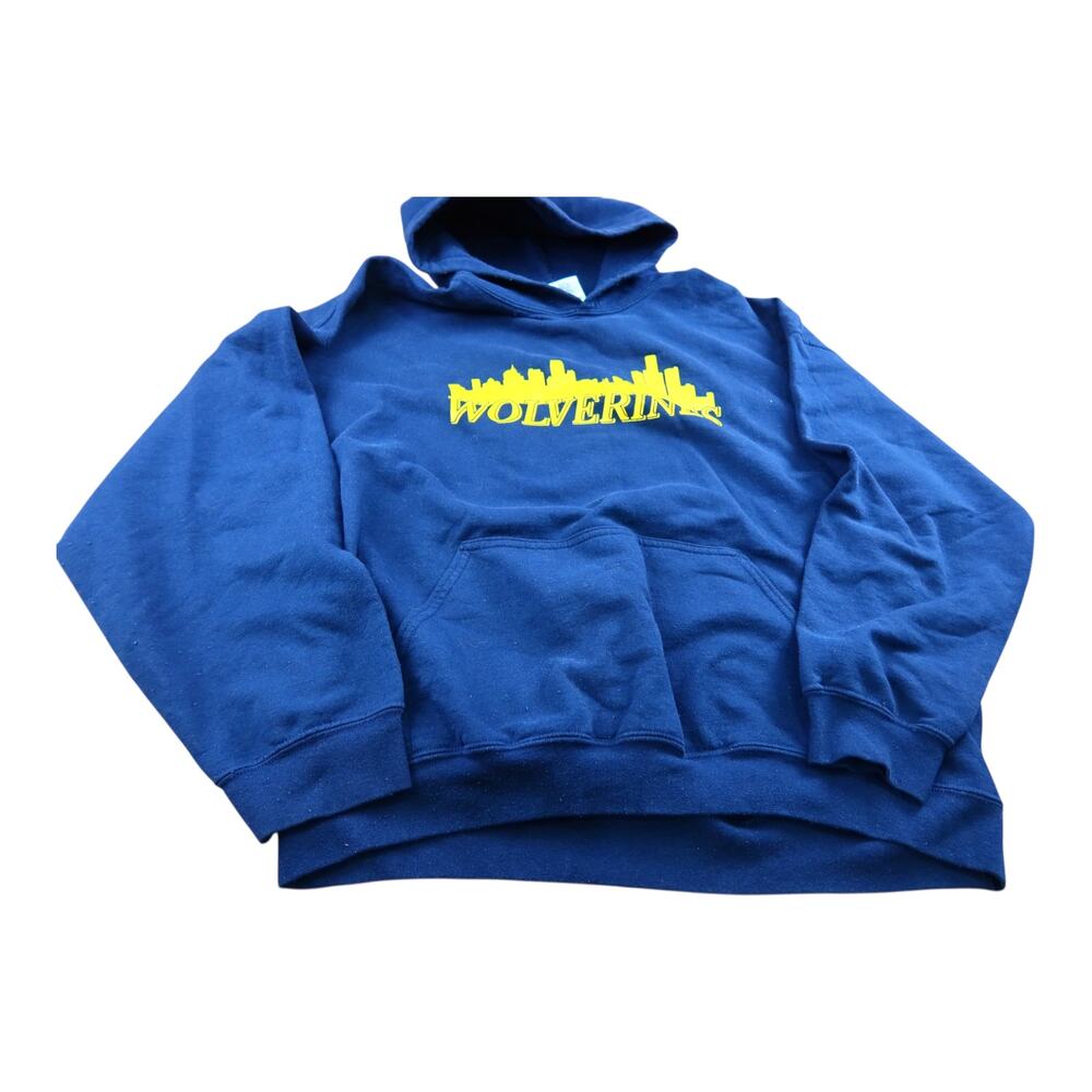 Michigan‎ Wolverines Pride Blue Hoodie Men's XL